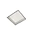 Embutido Micro Aba Usina Design Quadrado para Lâmpadas E27 30440-16 - Imagem 2