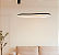 Pendente CLOUD 100cm LED 43W 2700K Canopla Padrão para Gesso – Usina Design 19960-100LED2 - Imagem 1
