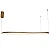 Pendente CLOUD 100cm LED 43W 4000K Canopla para Laje – Usina Design 19961-100LED4 - Imagem 1