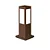 Poste Jardim Alberino E27 500mm Tubo Quadrado 90mm – Usina Design 5510-50 - Imagem 2