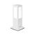 Poste Jardim Alberino E27 750mm Tubo Quadrado 90mm – Usina Design 5510-75 - Imagem 1