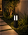 Poste Jardim Alberino E27 500mm Tubo Quadrado 75mm – Usina Design 5520-50 - Imagem 3