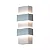 Arandela Smart G9 Quadrada Iluminação 2 Lados 120x120x400mm – Usina Design 5220-40 - Imagem 1