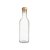 Abajur de Mesa Madelustre Garrafa Decorativa Ø20x60cm Cristal Liso Castanho - Imagem 1