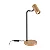 Abajur de Mesa Madelustre Point 42cm Madeira Castanho ou Imbuia GU10 MR11 3287 - Imagem 1