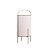Abajur de Mesa Madelustre Serena Ø37x78cm Square MDF Champagne E27 3441-93 - Imagem 1
