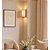 Arandela Madelustre Apollo Retangular 38cm em Boucle Natural 3319-88 - Imagem 3