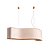 Lustre Pendente Copa Madelustre 142cm Bouclé Natural Madeira Natural 6x E27 3420NA-88 - Imagem 1