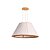 Pendente Catedral Rio Madelustre 90cm Linho Robust Madeira Natural 3x E27 3416NA-92 - Imagem 1