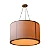 Pendente Madelustre Apollo Nature Ø65x39cm Boucle Natural 3xE27 Castanho Dourado 3423-88 - Imagem 1