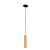 Pendente Madelustre Point MR11 25cm Kit 4 Peças Madeira Castanho Imbuia ou Preto Mini Dicróica C3272 - Imagem 1