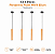 Pendente Madelustre Point MR11 35cm Kit 4 Peças Madeira Castanho Imbuia ou Preto Mini Dicróica C3273 - Imagem 2