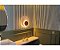 Arandela Metal Domado 6608 Bolle Rock Flux P Fita LED 10,7W 3000K 25x25x7cm Alumínio e Pedra Bivolt - Imagem 2