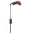 Arandela Metal Domado 6639 Carioca Broto Di Fita LED 4,5W 3000K 20x30x45cm Alumínio Bivolt - Imagem 1