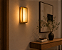 Arandela Metal Domado 6582 Almenara Slim P Fita LED 7,2W 3000K 25x30x10cm Alumínio e Acrílico Frisado Bivolt - Imagem 2