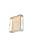 Pendente Metal Domado 6585 Almenara Quadrado Fita LED 5,4W 3000K 35x35x10cm Alumínio e Acrílico Frisado Bivolt - Imagem 1