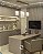 Lustre Metal Domado 6589 Almenara M Fita LED 20,3W 3000K 140x35x22,5cm Alumínio e Acrílico Frisado Bivolt - Imagem 2