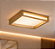 Plafon Metal Domado 6591 Almenara Quadrado 50cm Fita LED 16,2W 3000K 50x10x50cm Alumínio e Acrílico Frisado Bivolt - Imagem 1