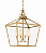 Pendente Metal Domado 6505C Gold G com Cúpula 4xE27 Bolinha 80x120x80cm Alumínio Vidro e Cúpula - Imagem 1