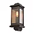 Arandela Metal Domado 6203 Toscana Trap Duo P E27 Filamento 14x40x13cm Alumínio e Vidro - Imagem 1