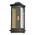 Arandela Metal Domado 6208 Toscana Trap G E27 Filamento 18x45x17cm Alumínio e Vidro - Imagem 1