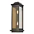 Arandela Metal Domado 6214 Toscana Trap GG 2xE27 Filamento 25x74x24cm Alumínio e Vidro - Imagem 1