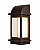 Arandela Metal Domado 6240 Toscana Arc Poli P Fita LED 7,2W 3000K 14x35x13cm Alumínio e Vidro Bivolt - Imagem 1