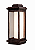 Arandela Metal Domado 6243 Toscana Trap Poli P Fita LED 7,2W 3000K 14x32x13cm Alumínio e Vidro Bivolt - Imagem 1