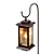 Balizador Metal Domado 6232 Toscana Trap E27 Filamento 14x65x20cm Alumínio e Vidro - Imagem 1