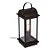 Lanterna Metal Domado 6235 Toscana Arc M E27 Filamento 25x64x25cm Alumínio e Vidro - Imagem 1