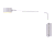 Arandela Metal Domado Moobe Pan Simples G 6179 LED 5,4W 3000K Alumínio e Acrílico - Imagem 1