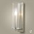 Arandela Metal Domado Arbo 6400 37cm Alumínio e Vidro E14 - Imagem 2