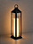 Lanterna Metal Domado Vintage Poli G 5850 82cm Alumínio Vidro e Policarbonato UV E27 - Imagem 1