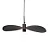 Pendente Metal Domado Fluid 80cm Ball 6260B Alumínio Acrílico e Vidro E27 - Imagem 1