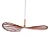 Pendente Metal Domado Fluid Line 80cm Ball 6261B Alumínio Acrílico e Vidro E27 - Imagem 1