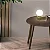 Abajur Metal Domado Papir Ball 6290 Alumínio Vidro E27 31cm - Imagem 2