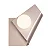 Arandela Metal Domado Papir Ball 6295 Vidro G9 30cm - Imagem 1