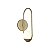 Arandela Metal Domado Sole Oval 6075 Vidro G9 33cm - Imagem 1