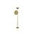 Arandela Metal Domado Sole Haste Dupla PP 6068 G9 68cm - Imagem 2