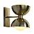 Arandela Metal Domado Sole Eclipse 6191 G9 Vidro 23cm - Imagem 3