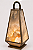 Lanterna Metal Domado Ballon G 6540 E27 FakeStone - Imagem 1
