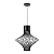 Pendente Metal Domado Petrim 5734G/E E27 ou GU10 - Imagem 1