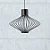 Pendente Metal Domado Flautim 5733G/E E27 ou GU10 - Imagem 3