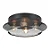 Plafon Metal Domado Manon 50cm 5747 E27 Alumínio - Imagem 1