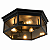 Plafon Metal Domado Colonial Sextavado 50cm Class 5659 - Imagem 1