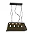 Pendente Metal Domado Colonial Retangular Moder 5664 - Imagem 1