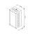 Arandela Metal Domado Box Com Quadradinhos 533 E27 - Imagem 2