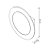 Arandela Metal Domado Fulmini Redonda 5897 LED - Imagem 3
