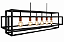 Pendente Cavea G 940x460x350mm 6x E27 Alumínio 523 - Imagem 1