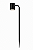 Balizador Espeto Mini Redondo GU10 ou LED 3W 3000K em Alumínio e Acrílico 50200G/L - Imagem 2